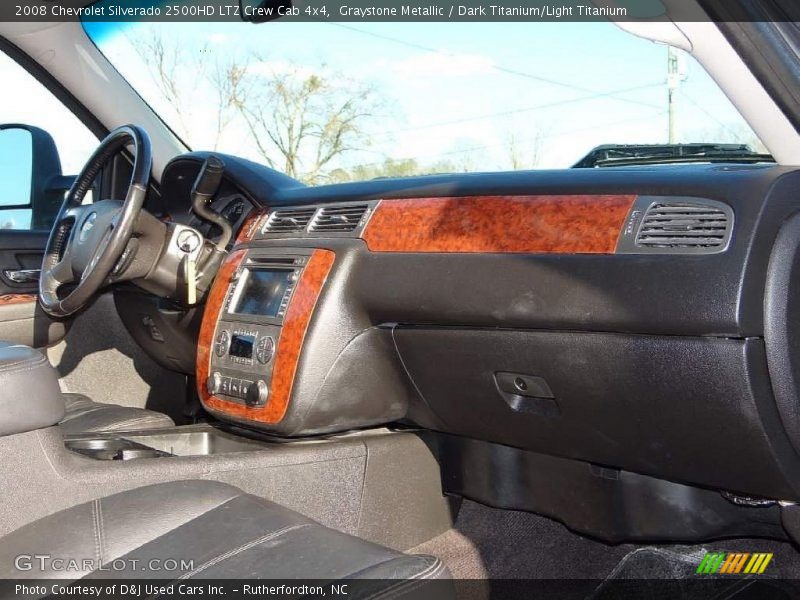 Graystone Metallic / Dark Titanium/Light Titanium 2008 Chevrolet Silverado 2500HD LTZ Crew Cab 4x4