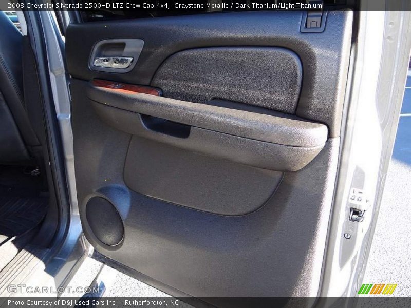 Graystone Metallic / Dark Titanium/Light Titanium 2008 Chevrolet Silverado 2500HD LTZ Crew Cab 4x4