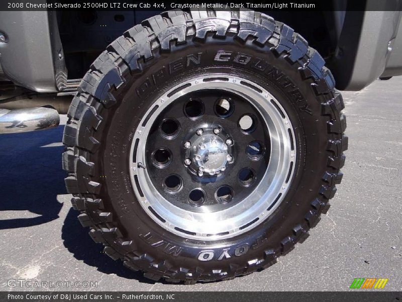 Graystone Metallic / Dark Titanium/Light Titanium 2008 Chevrolet Silverado 2500HD LTZ Crew Cab 4x4