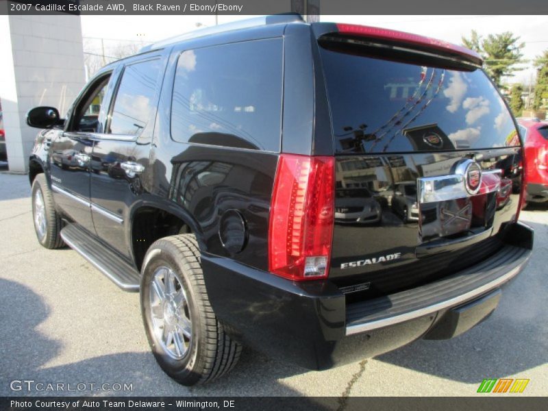 Black Raven / Ebony/Ebony 2007 Cadillac Escalade AWD