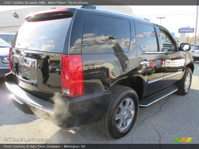 Black Raven / Ebony/Ebony 2007 Cadillac Escalade AWD