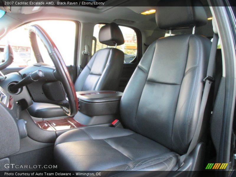 Black Raven / Ebony/Ebony 2007 Cadillac Escalade AWD