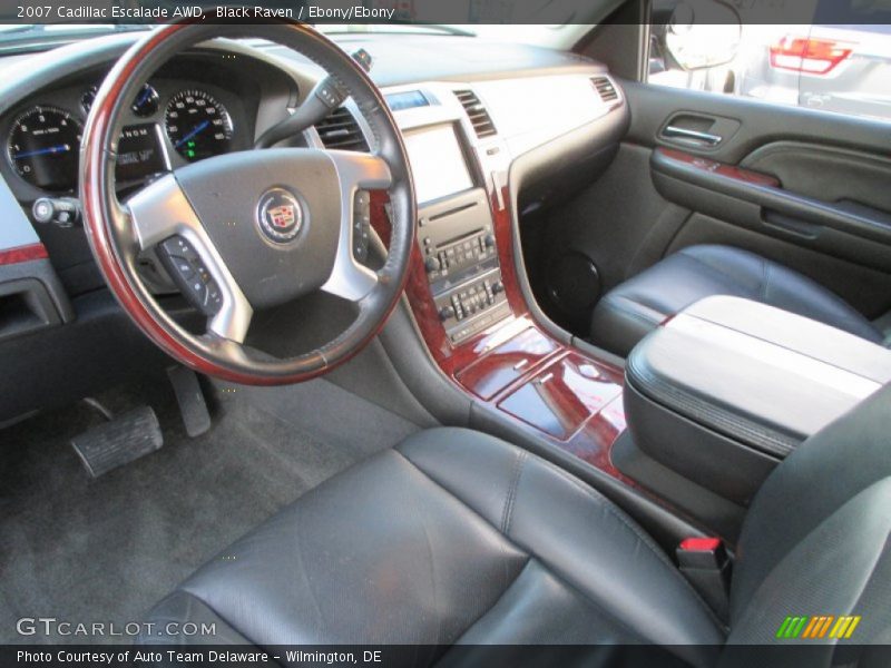 Black Raven / Ebony/Ebony 2007 Cadillac Escalade AWD