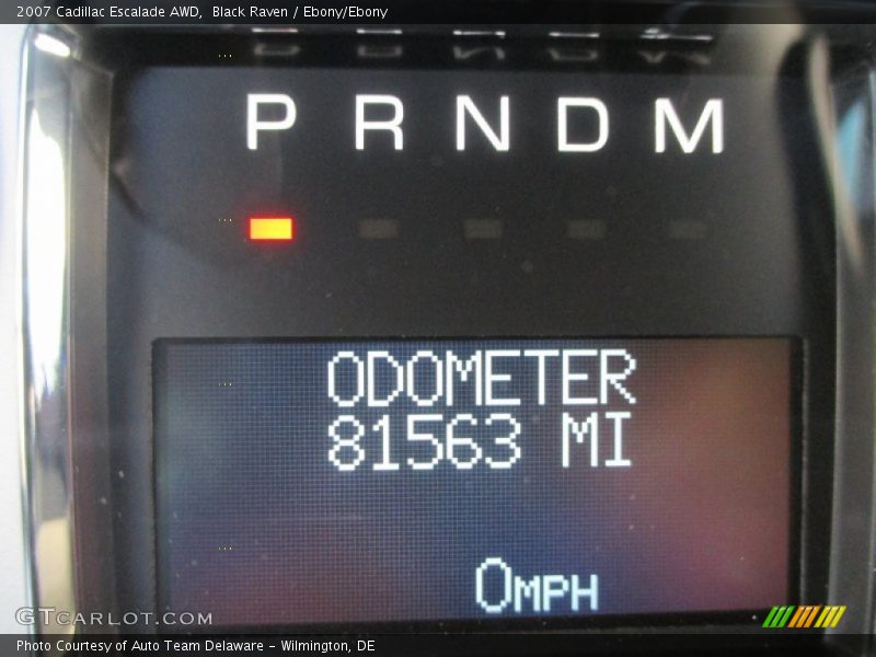 Black Raven / Ebony/Ebony 2007 Cadillac Escalade AWD