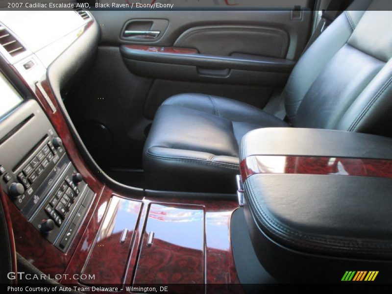 Black Raven / Ebony/Ebony 2007 Cadillac Escalade AWD