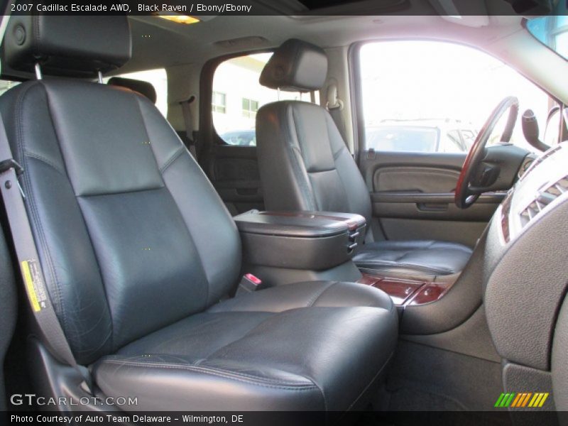 Black Raven / Ebony/Ebony 2007 Cadillac Escalade AWD