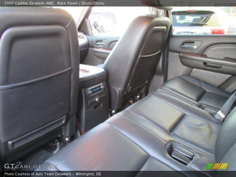 Black Raven / Ebony/Ebony 2007 Cadillac Escalade AWD