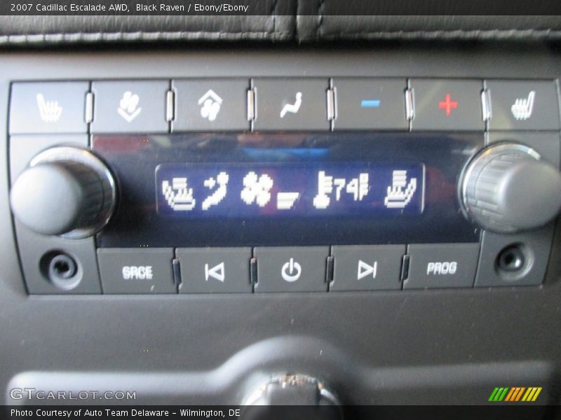 Black Raven / Ebony/Ebony 2007 Cadillac Escalade AWD