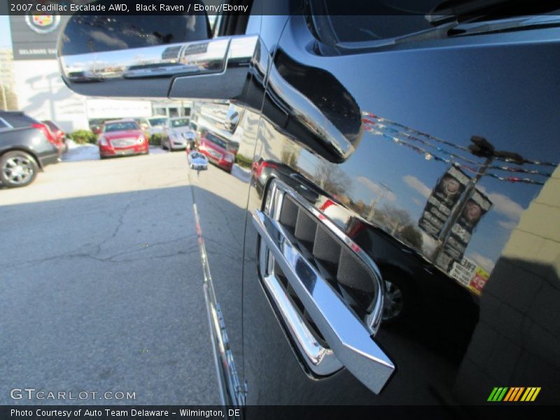 Black Raven / Ebony/Ebony 2007 Cadillac Escalade AWD