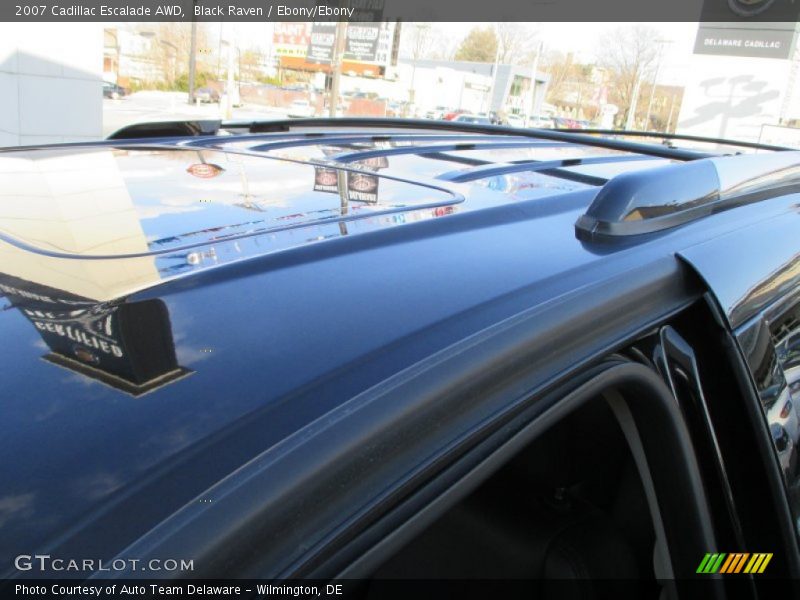 Black Raven / Ebony/Ebony 2007 Cadillac Escalade AWD