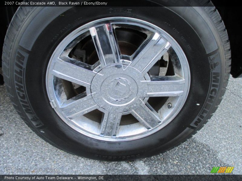 Black Raven / Ebony/Ebony 2007 Cadillac Escalade AWD