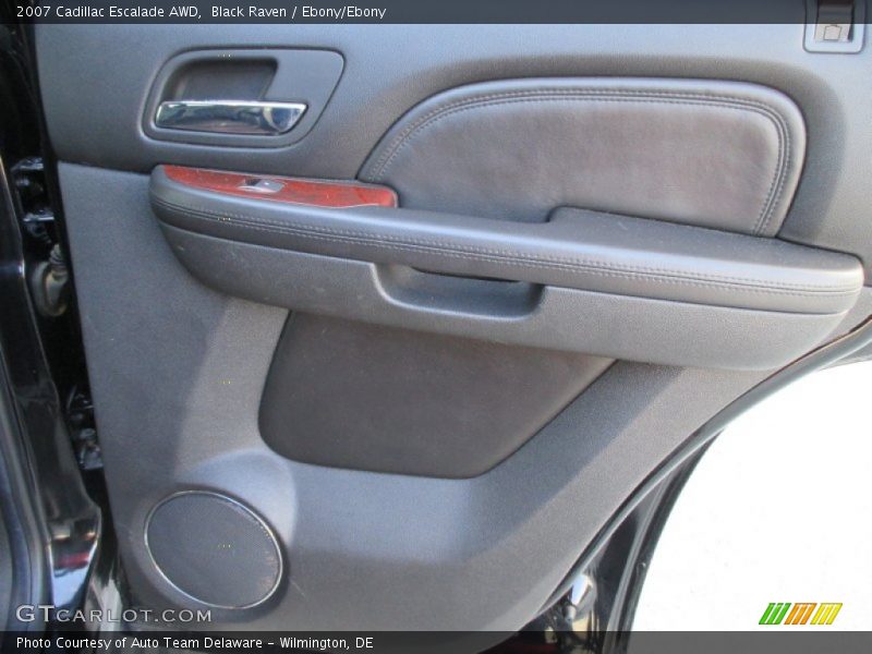 Black Raven / Ebony/Ebony 2007 Cadillac Escalade AWD