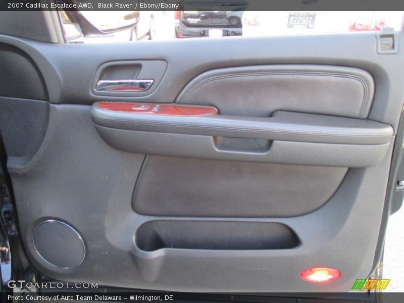 Black Raven / Ebony/Ebony 2007 Cadillac Escalade AWD