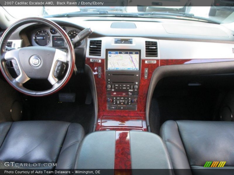 Black Raven / Ebony/Ebony 2007 Cadillac Escalade AWD