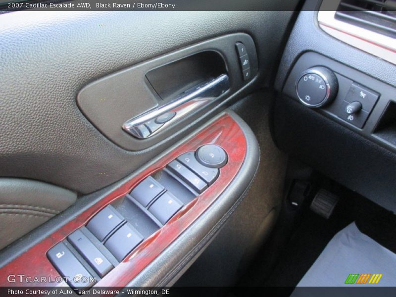 Black Raven / Ebony/Ebony 2007 Cadillac Escalade AWD