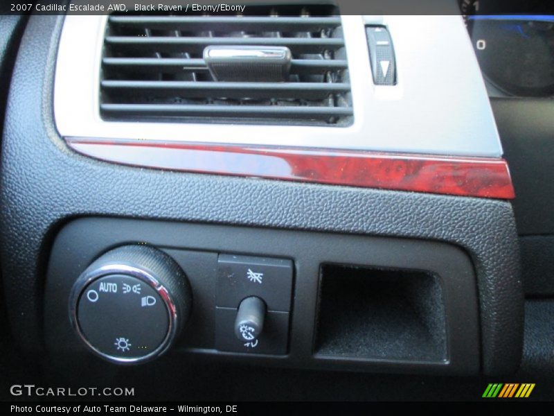 Black Raven / Ebony/Ebony 2007 Cadillac Escalade AWD