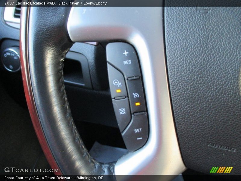 Black Raven / Ebony/Ebony 2007 Cadillac Escalade AWD