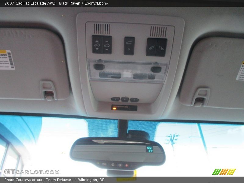 Black Raven / Ebony/Ebony 2007 Cadillac Escalade AWD