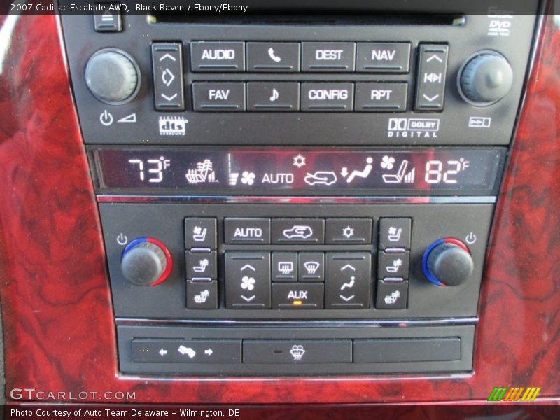 Black Raven / Ebony/Ebony 2007 Cadillac Escalade AWD
