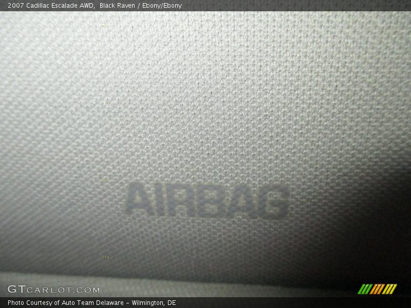 Black Raven / Ebony/Ebony 2007 Cadillac Escalade AWD