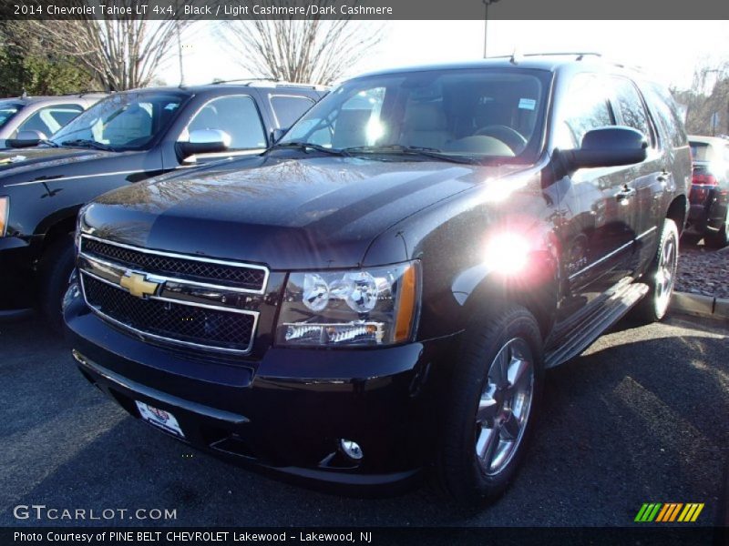 Black / Light Cashmere/Dark Cashmere 2014 Chevrolet Tahoe LT 4x4