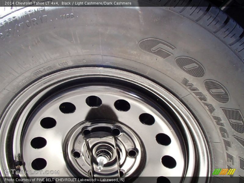 Black / Light Cashmere/Dark Cashmere 2014 Chevrolet Tahoe LT 4x4