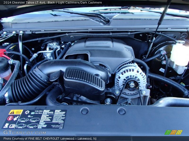 Black / Light Cashmere/Dark Cashmere 2014 Chevrolet Tahoe LT 4x4