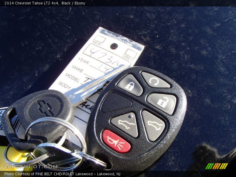 Black / Ebony 2014 Chevrolet Tahoe LTZ 4x4