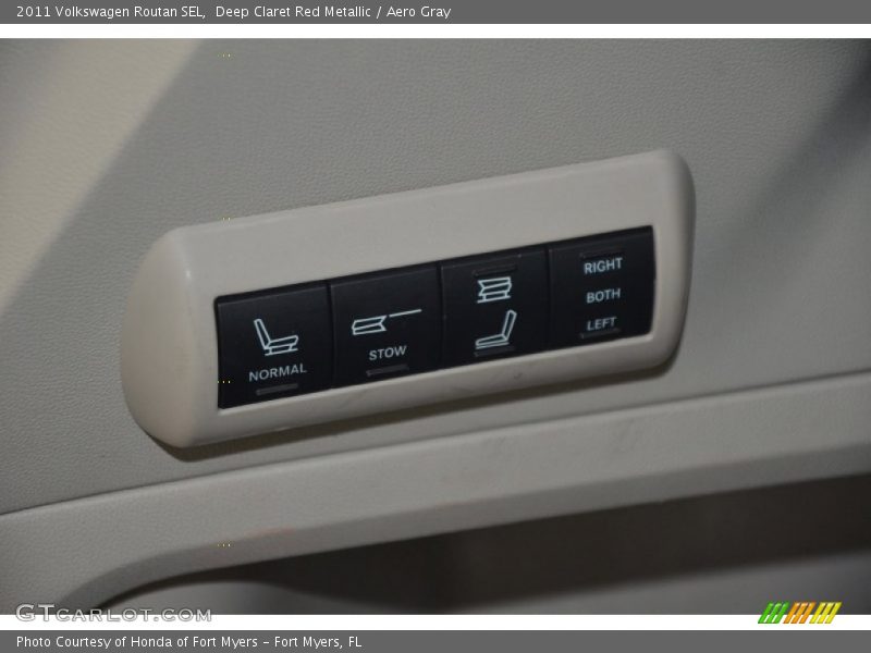 Deep Claret Red Metallic / Aero Gray 2011 Volkswagen Routan SEL