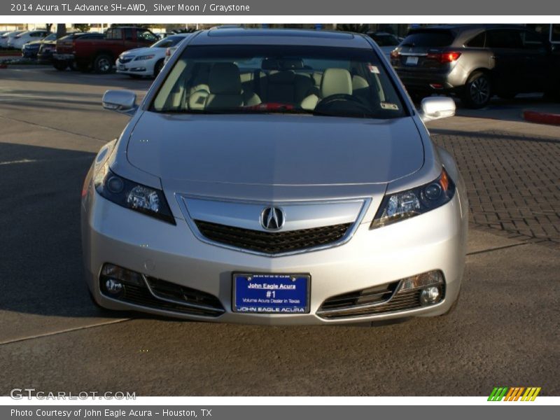 Silver Moon / Graystone 2014 Acura TL Advance SH-AWD