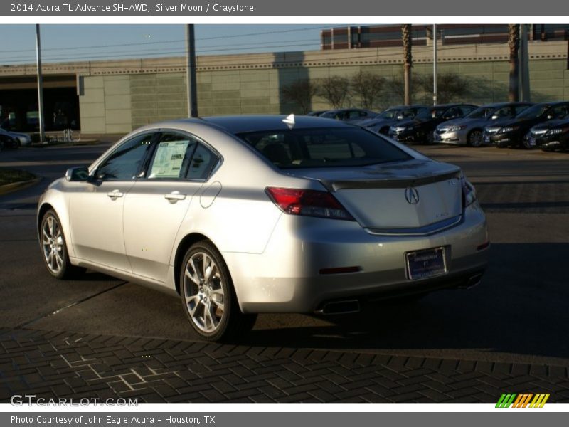Silver Moon / Graystone 2014 Acura TL Advance SH-AWD