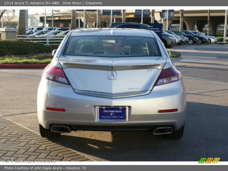 Silver Moon / Graystone 2014 Acura TL Advance SH-AWD
