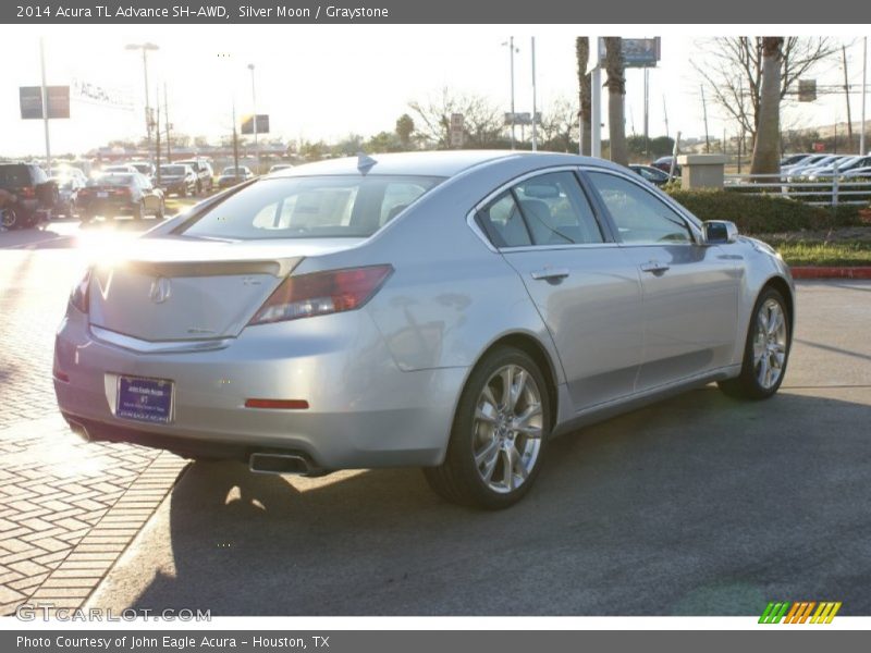 Silver Moon / Graystone 2014 Acura TL Advance SH-AWD