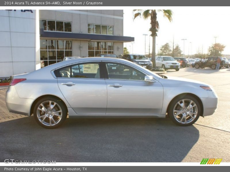 Silver Moon / Graystone 2014 Acura TL Advance SH-AWD