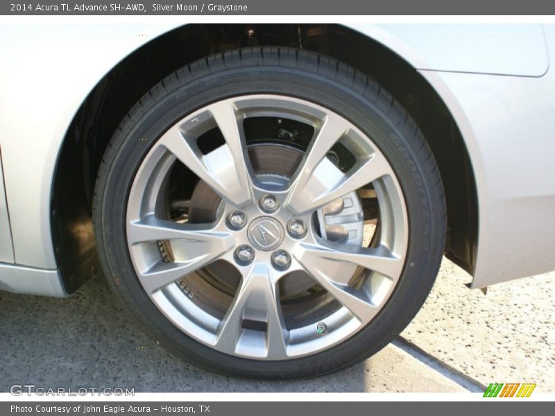 Silver Moon / Graystone 2014 Acura TL Advance SH-AWD