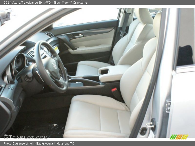 Silver Moon / Graystone 2014 Acura TL Advance SH-AWD