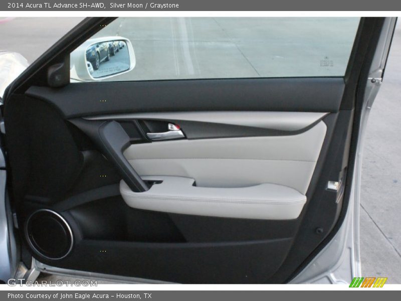 Silver Moon / Graystone 2014 Acura TL Advance SH-AWD