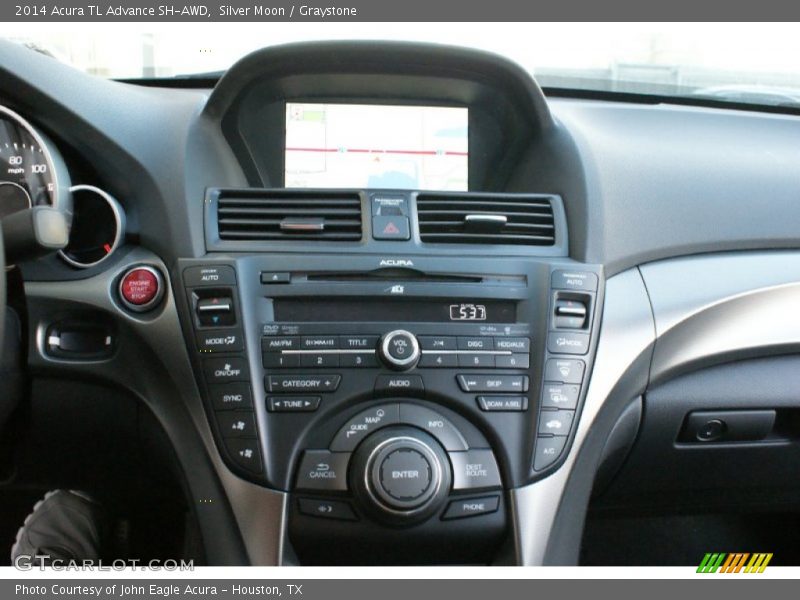 Silver Moon / Graystone 2014 Acura TL Advance SH-AWD