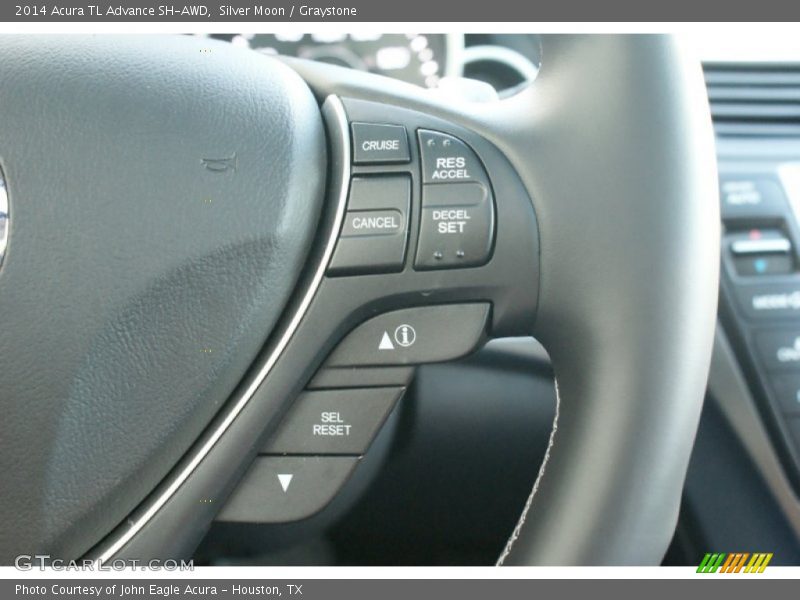 Silver Moon / Graystone 2014 Acura TL Advance SH-AWD