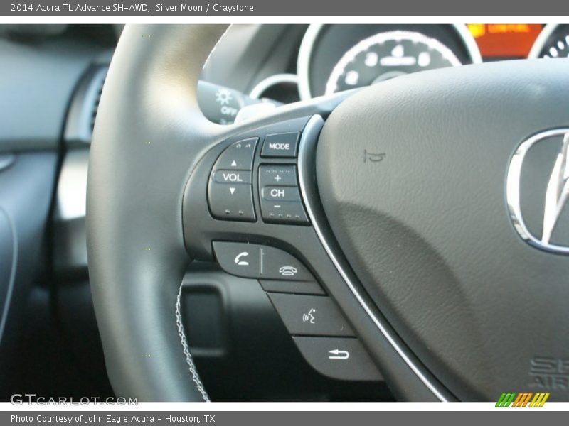 Silver Moon / Graystone 2014 Acura TL Advance SH-AWD