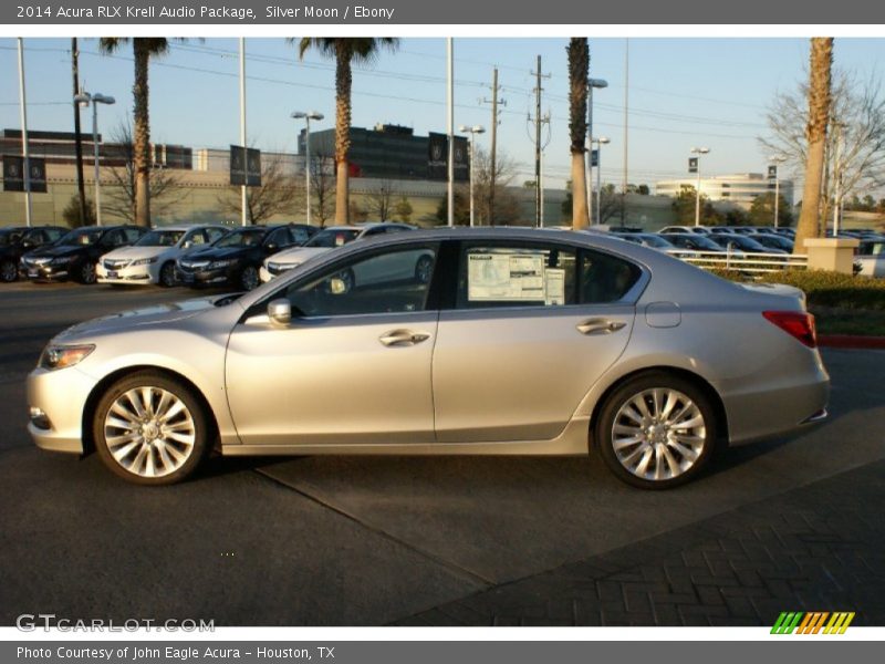 Silver Moon / Ebony 2014 Acura RLX Krell Audio Package
