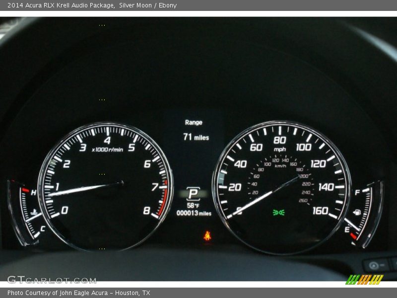 Silver Moon / Ebony 2014 Acura RLX Krell Audio Package