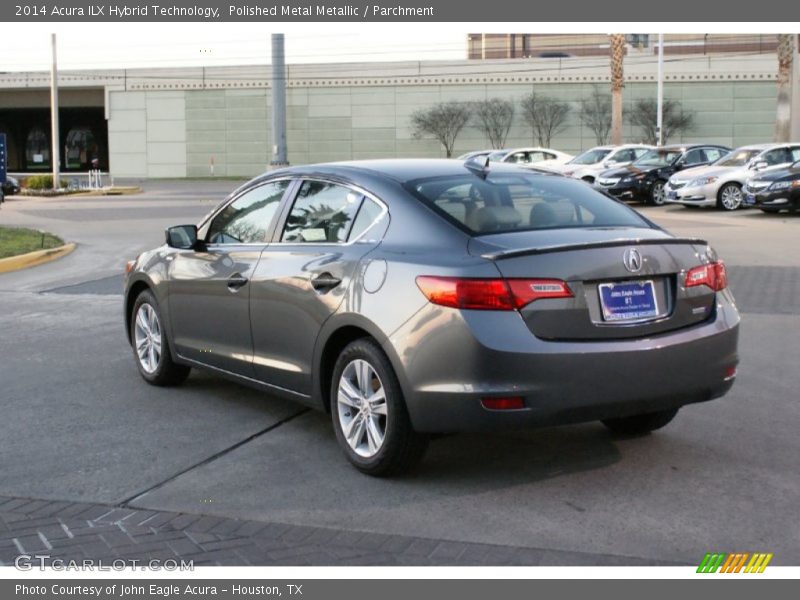 Polished Metal Metallic / Parchment 2014 Acura ILX Hybrid Technology