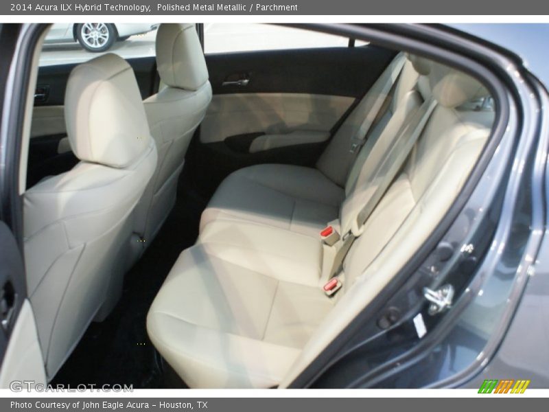 Polished Metal Metallic / Parchment 2014 Acura ILX Hybrid Technology