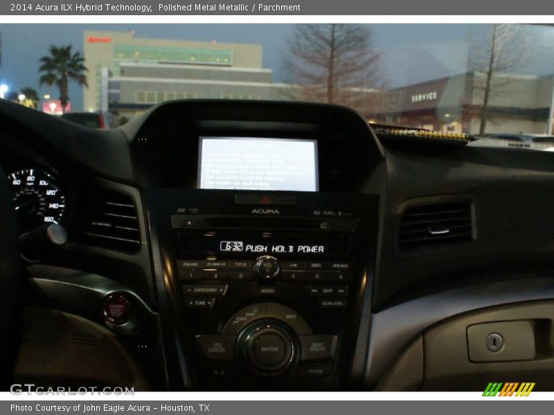 Polished Metal Metallic / Parchment 2014 Acura ILX Hybrid Technology