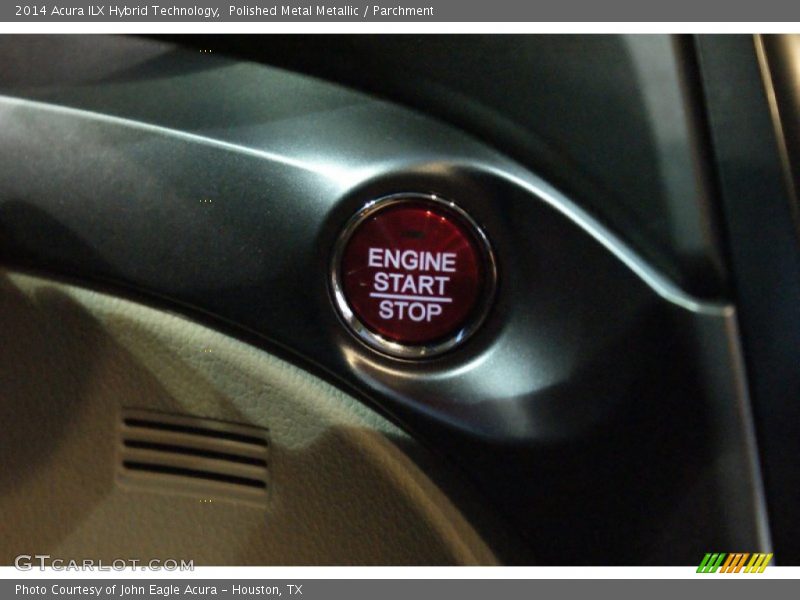 Polished Metal Metallic / Parchment 2014 Acura ILX Hybrid Technology