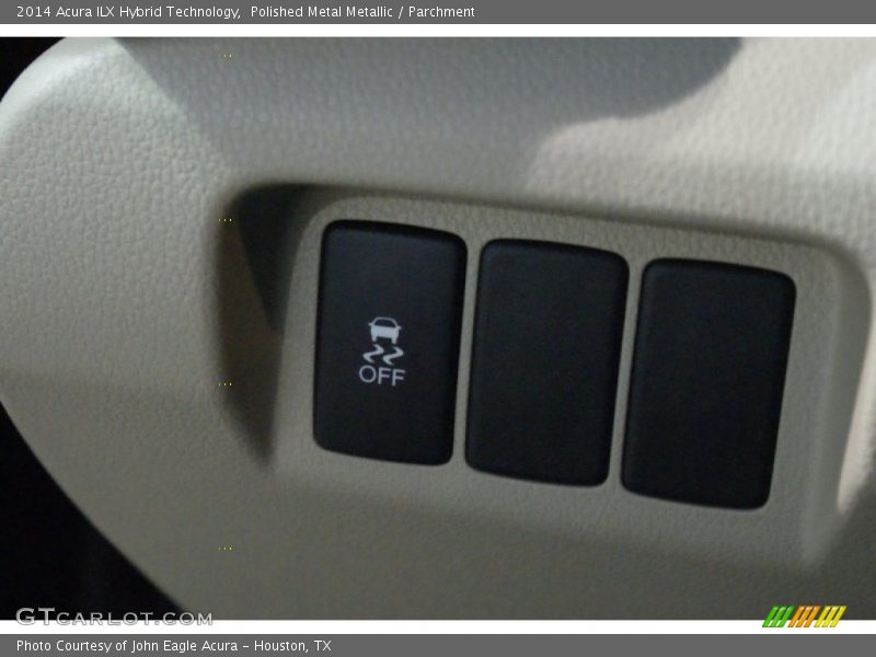 Polished Metal Metallic / Parchment 2014 Acura ILX Hybrid Technology