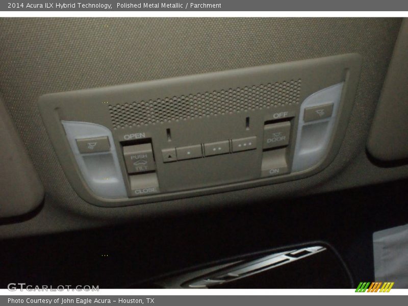 Polished Metal Metallic / Parchment 2014 Acura ILX Hybrid Technology