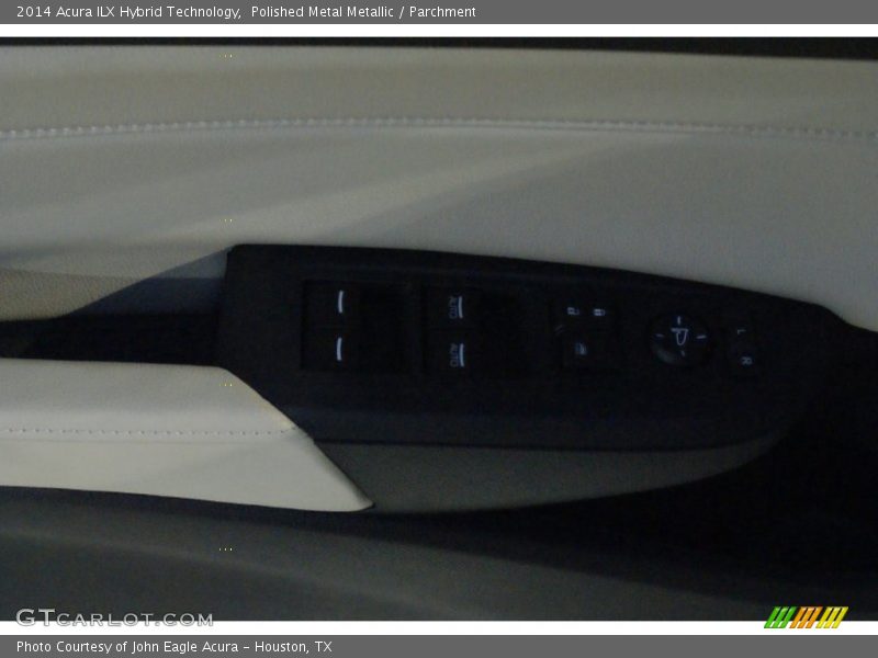 Polished Metal Metallic / Parchment 2014 Acura ILX Hybrid Technology