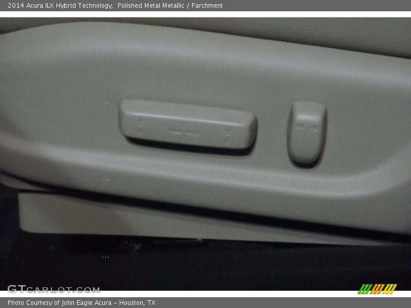Polished Metal Metallic / Parchment 2014 Acura ILX Hybrid Technology
